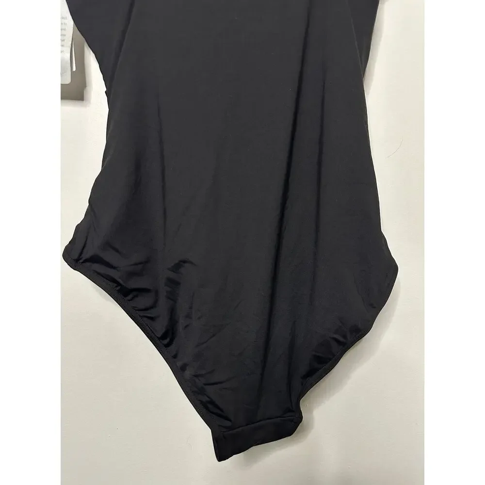 Sea Level Australia Nordstrom Eco Essentials Cross Front One-Piece Suit Sz 8 NWT - Picture 11 of 13